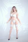 Factory Wholesale 161cm Full Skeleton Big Ass Big Boobs japanese silicone Full Body Sex Doll With Anal Vagina Oral produced by automaticwoman